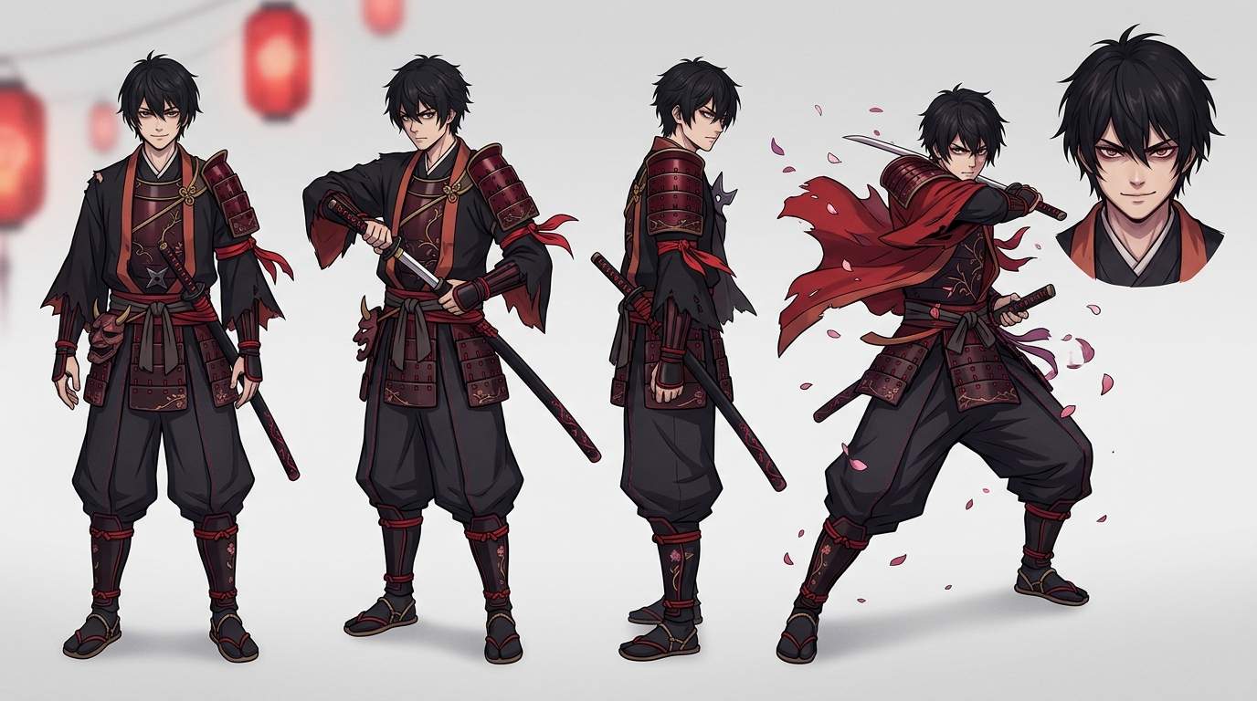 Saku — Samurai Crimson / Insurgent