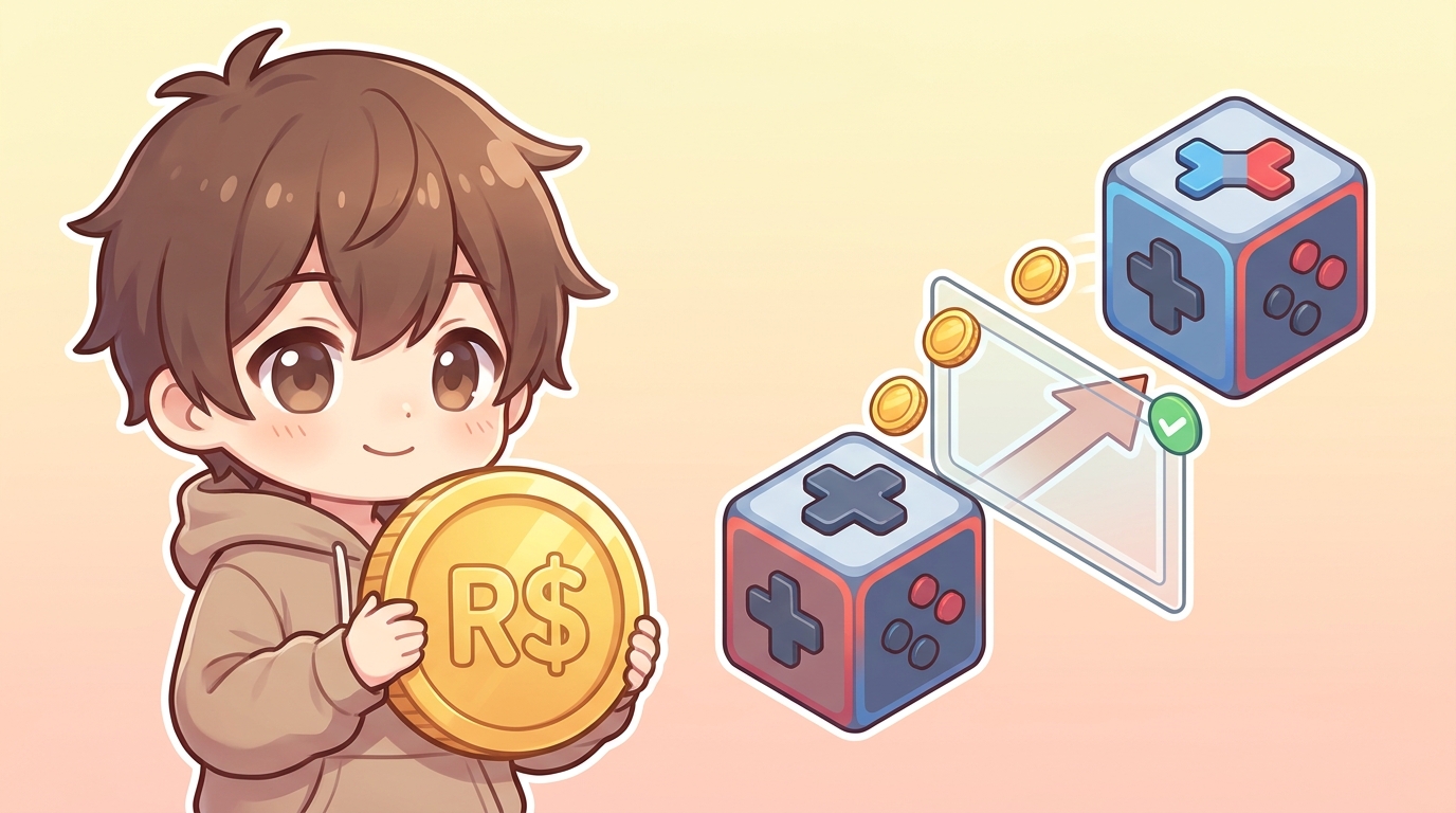 Cross-game sales ending plus the Transfers API — Roblox's "pocket-money culture" grows up