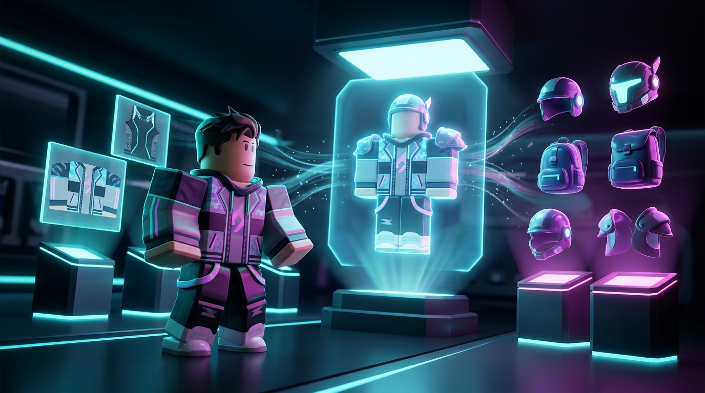 Roblox unifies 2D and 3D avatar item publishing on July 14 — new verification, a Plus/Premium requirement, a 600-Robux advance, and a 70%→30% cut for 2D creators