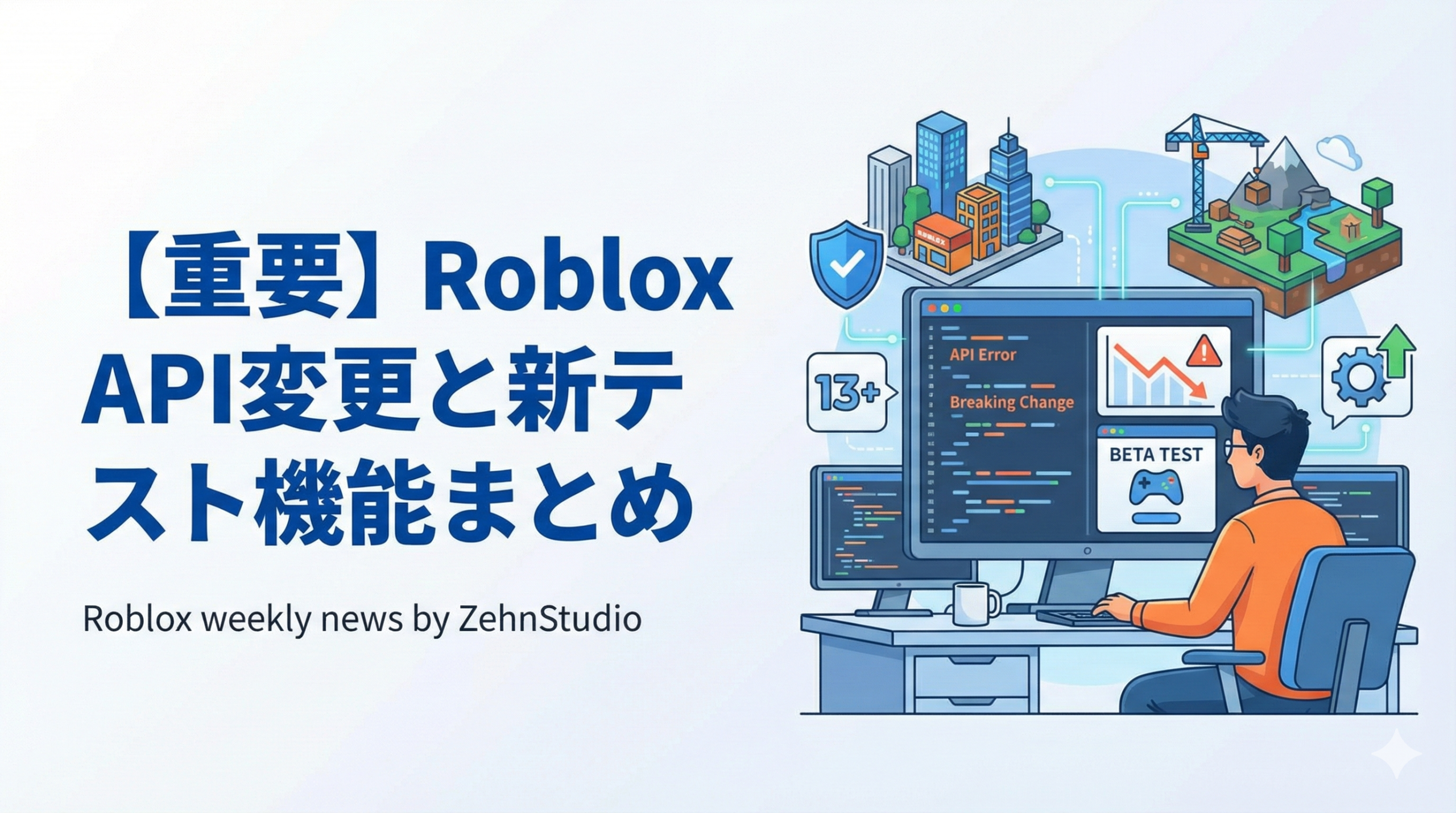 2026年1月前半のRoblox公式アップデート：Web API変更と安全性／テスト運用の最新動向
